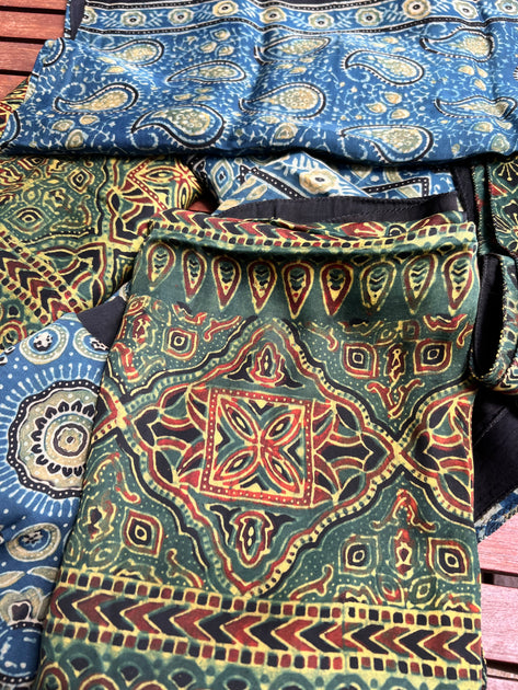 Ajrakh Handblock Print - A Timeless Craft - EeshaBoutique