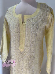 Kala - Cotton Hand Embroidered Long Tunic