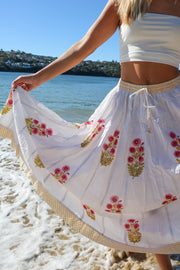 Poppy - Boho Chic Long Skirt