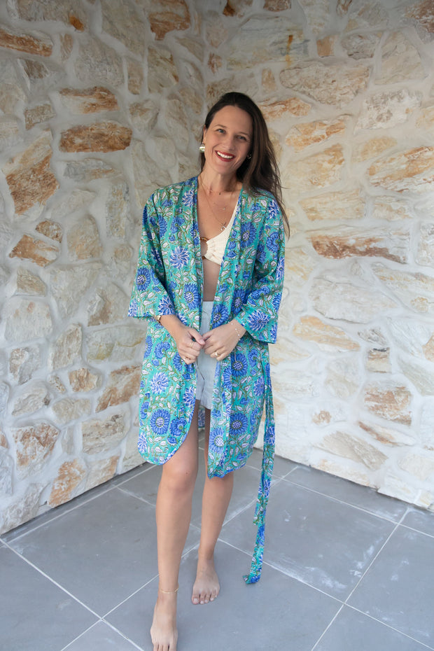 Surya Short Kimono Robe